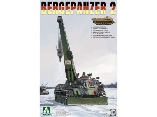Pojazd ratowniczy Bergepanzer 2 2122 Takom