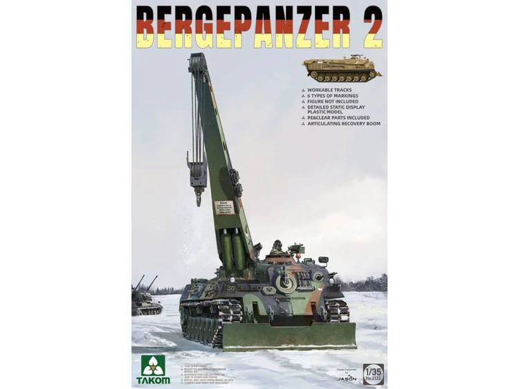 Pojazd ratowniczy Bergepanzer 2 2122 Takom