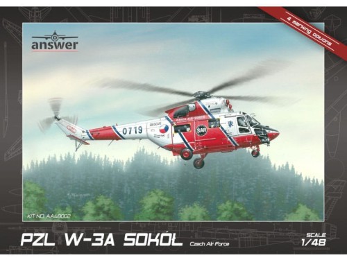 Śmigłowiec PZL W-3A Sokół Czech Air Force AA48002 Answer