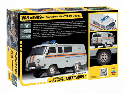 UAZ 3909 pogotowie ratunkowe 43002 Zvezda
