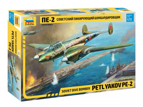 Samolot Petlyakov Petlakow Pe-2 7283 Zvezda