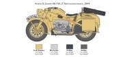 Motocykl Zundapp KS 750 z wózkiem 7406 Italeri