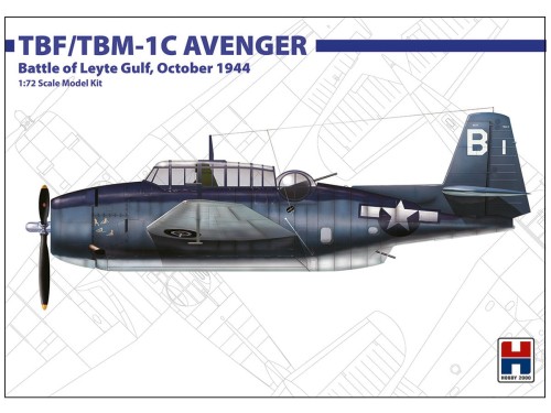 Samolot Grumman TBF/TBM-1C Avenger 72010 Hobby 2000