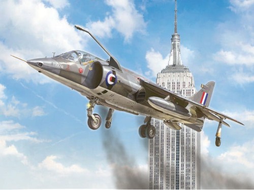 Samolot Hawker Siddeley Harrier GR.1 1435 Italeri