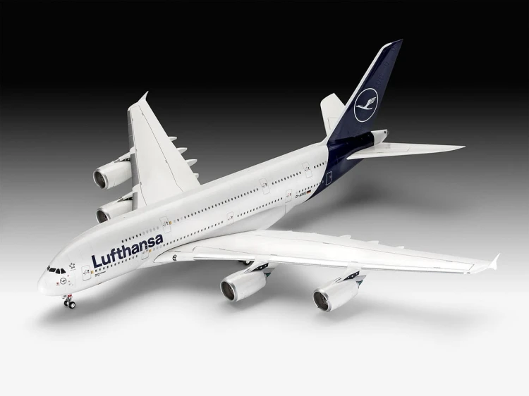 Samolot pasażerski Airbus A380-800 03872 Revell