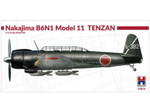 Samolot Nakajima B6N1 Model 11 Tenzan 72015 Hobby 2000