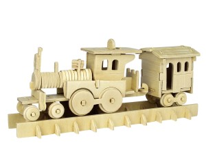 Lokomotywa parowóz I składanka