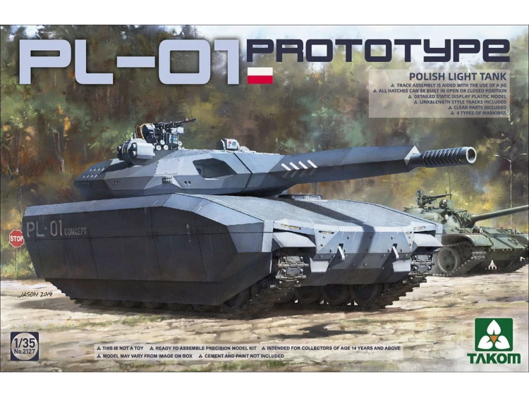 Czołg PL-01 Concept 2127 Takom
