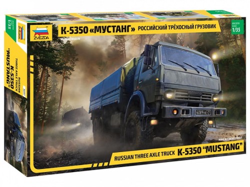 Ciężarówka KamAZ-5350 Mustang 3697 Zvezda
