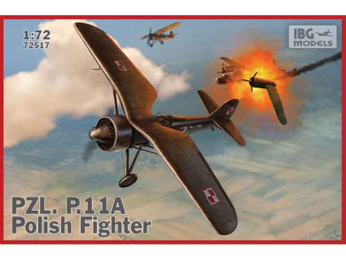 Samolot PZL P.11a 72517 IBG Models