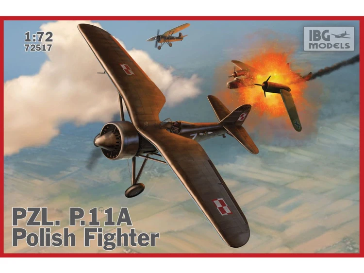 Samolot PZL P.11a 72517 IBG Models