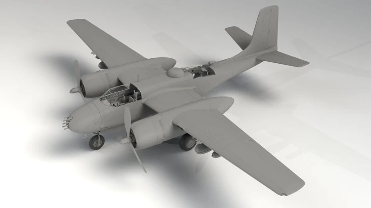 Samolot Douglas B-26B-50 Invader 48281 ICM