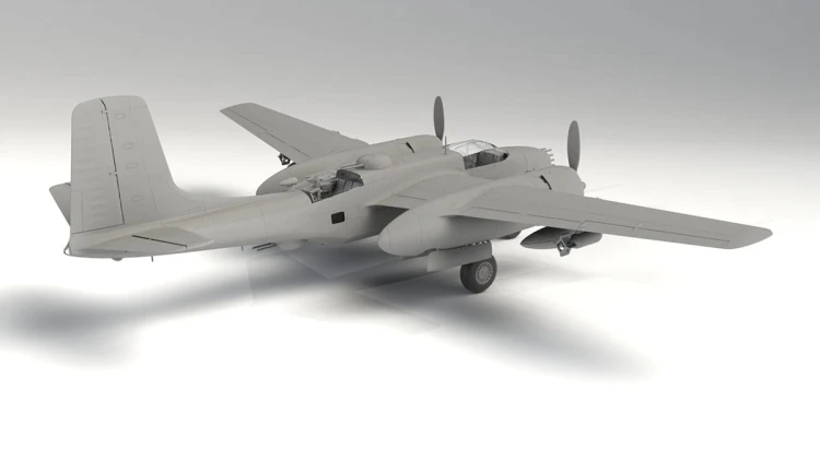 Samolot Douglas B-26B-50 Invader 48281 ICM