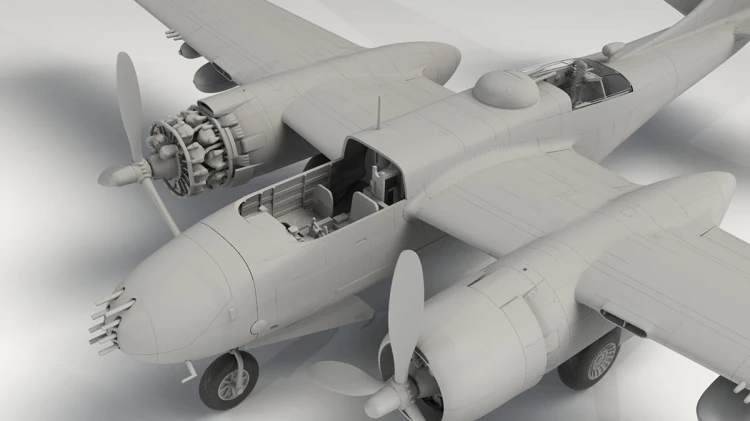 Samolot Douglas B-26B-50 Invader 48281 ICM