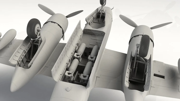 Samolot Douglas B-26B-50 Invader 48281 ICM