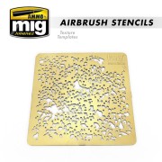 Szablon tekstura do malowania Airbrush Stencils (1) A.MIG-8035 AMMO Mig Jimenez