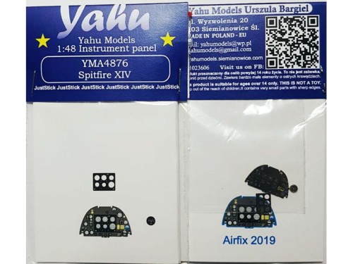 Fototrawiona tablica do Spitfire Mk.XIV YMA4876 Yahu Models