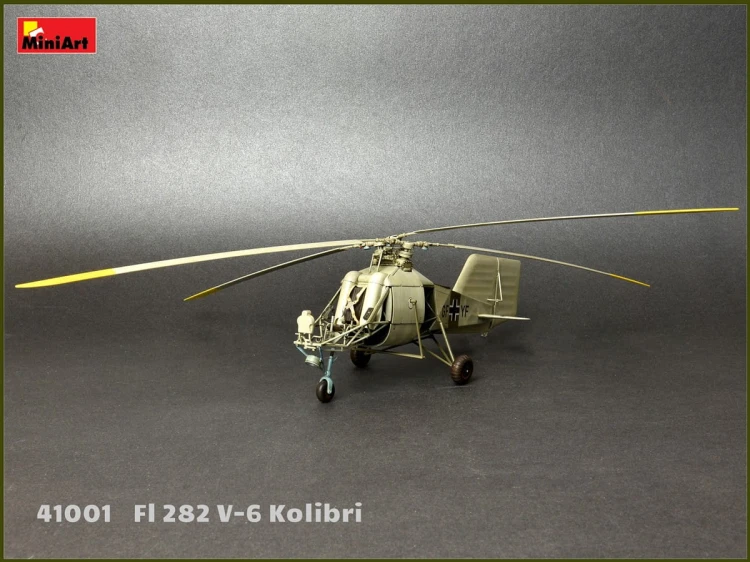 Śmigłowiec Flettner Fl 282 Kolibri 41001 MiniArt