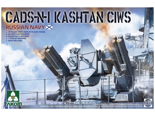 System rakietowy CADS-N-1 Kashtan CIWS 2128 Takom
