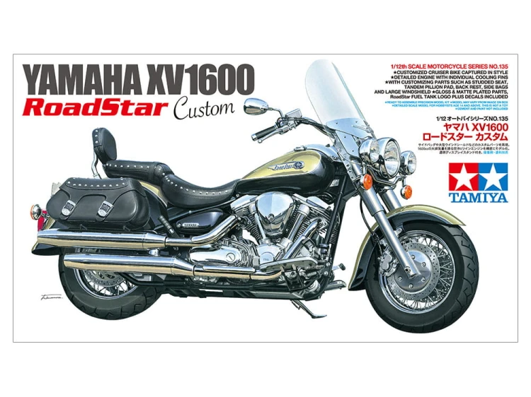 Yamaha XV 1600 Road Star Custom 14135 Tamiya
