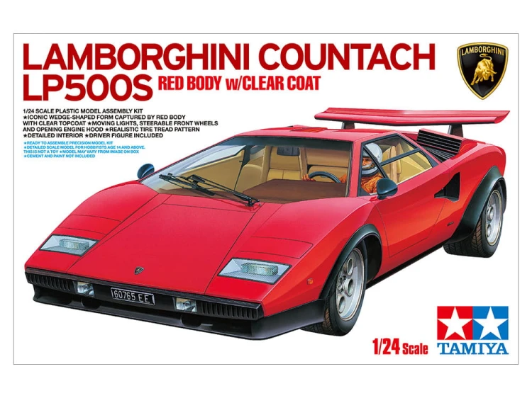 Lamborghini Countach LP500S 25419 Tamiya