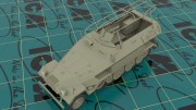 Transporter Hanomag Sd.Kfz. 251/6 35104 ICM