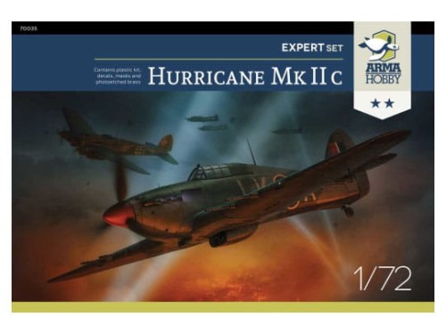 Samolot Hawker Hurricane Mk.IIc 70035 Arma Hobby
