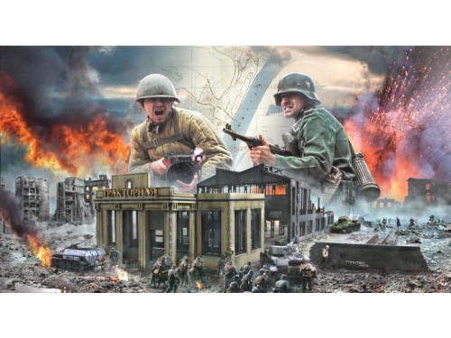 Bitwa o Stalingrad 1942 diorama 6193 Italeri