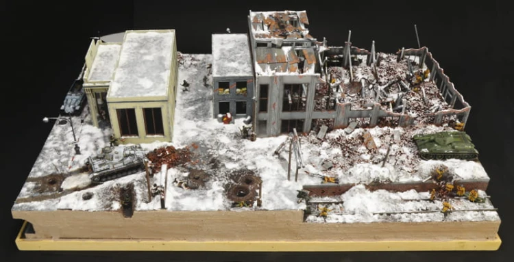 Bitwa o Stalingrad 1942 diorama 6193 Italeri