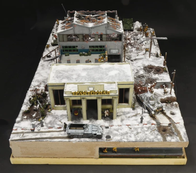 Bitwa o Stalingrad 1942 diorama 6193 Italeri
