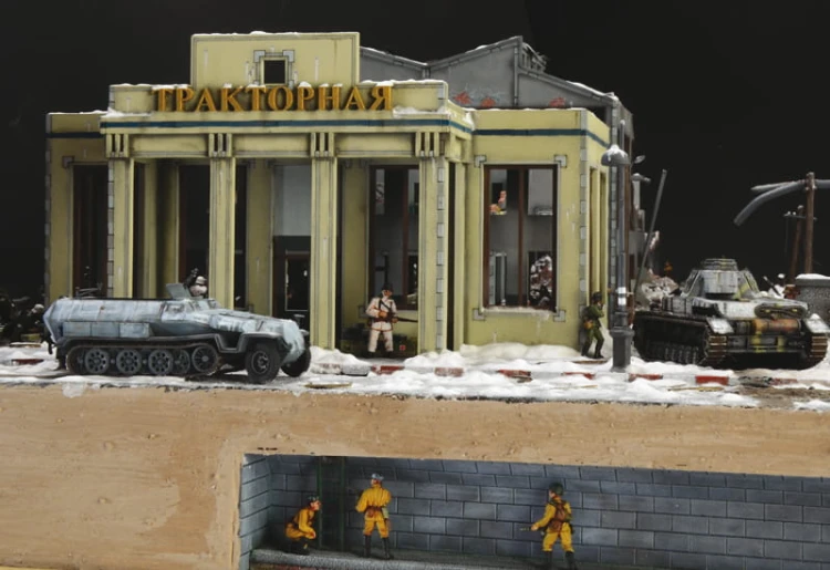 Bitwa o Stalingrad 1942 diorama 6193 Italeri