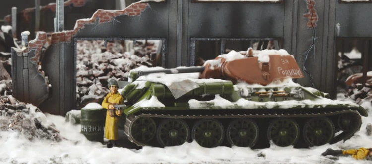 Bitwa o Stalingrad 1942 diorama 6193 Italeri