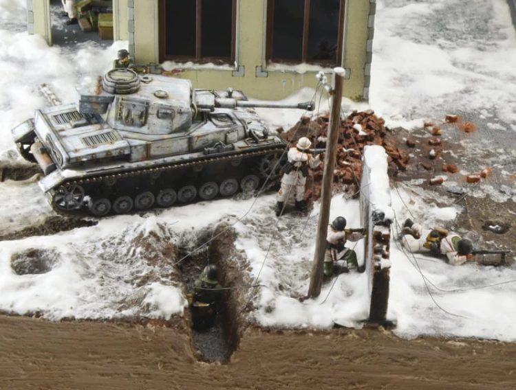 Bitwa o Stalingrad 1942 diorama 6193 Italeri