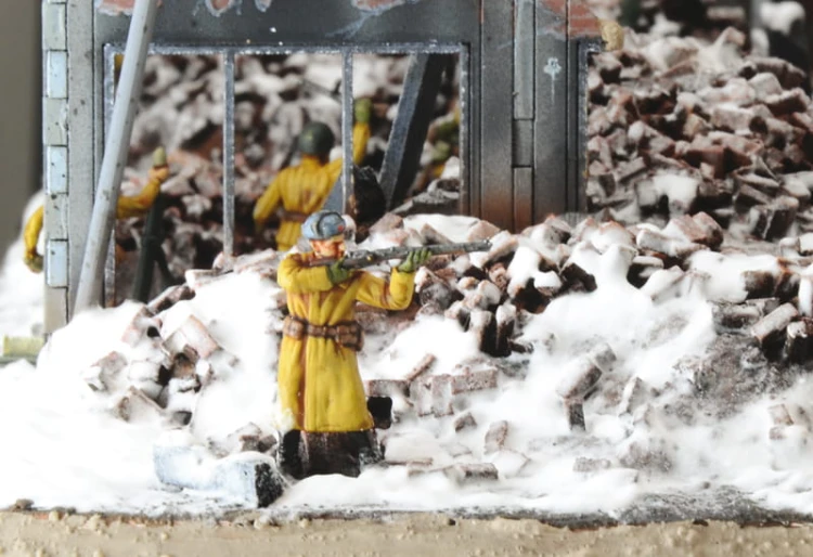 Bitwa o Stalingrad 1942 diorama 6193 Italeri