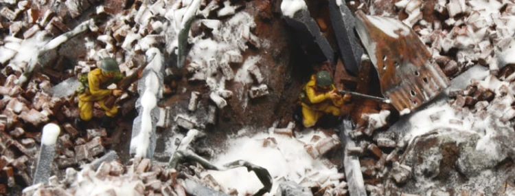 Bitwa o Stalingrad 1942 diorama 6193 Italeri
