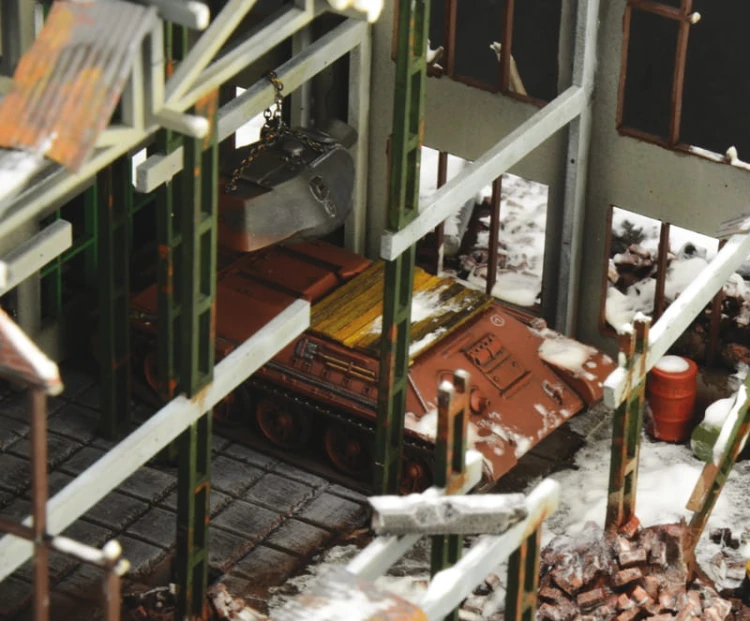 Bitwa o Stalingrad 1942 diorama 6193 Italeri