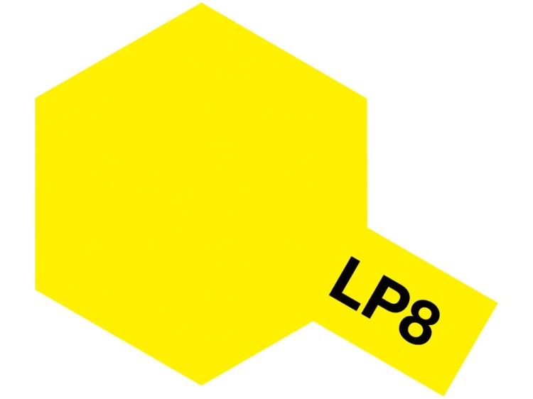 Lakier modelarski LP8 Pure yellow 82108 Tamiya