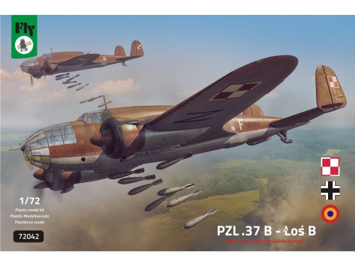 Samolot PZL.37B Łoś 72042 Fly