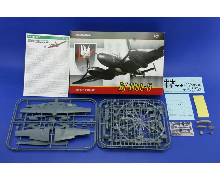 Samolot Messerschmitt Bf 110C-6 2115 Eduard