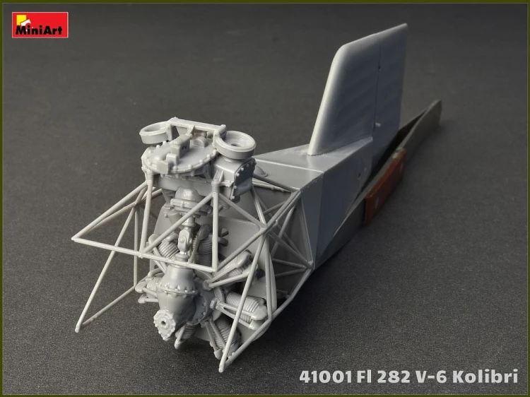 Śmigłowiec Flettner Fl 282 Kolibri 41001 MiniArt