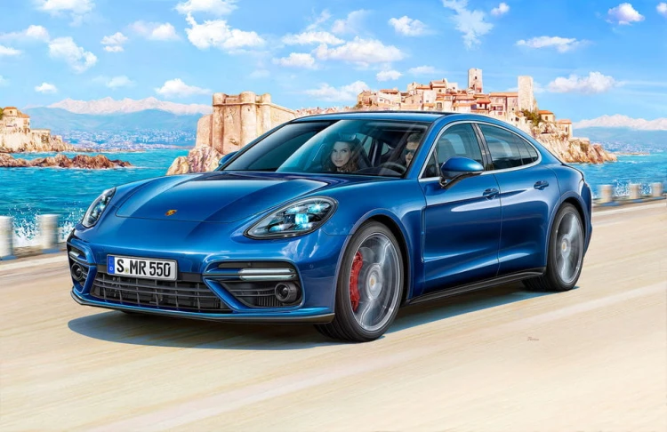 Samochód Porsche Panamera II turbo 07034 Revell