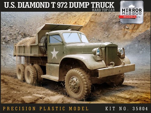 Ciężarówka wojskowa Diamond T 972 35804 Mirror Models