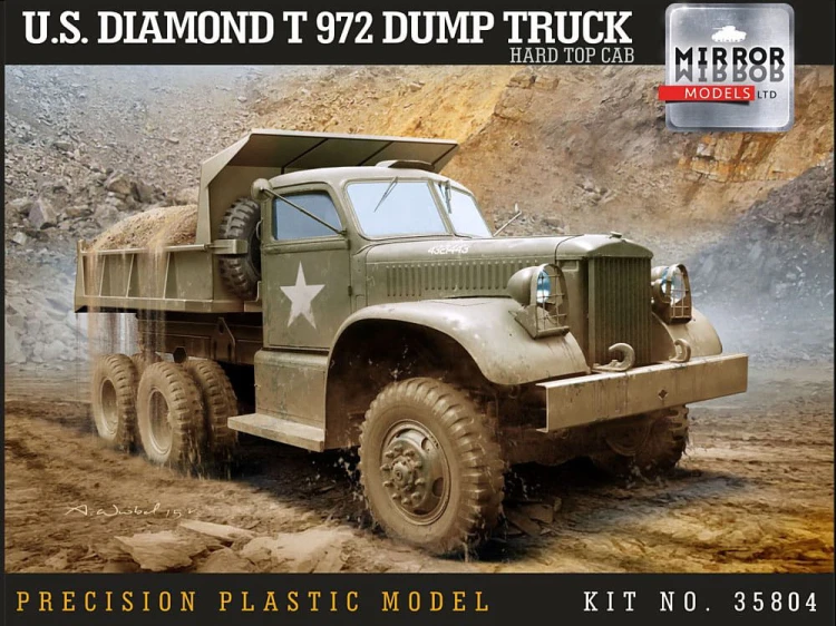 Ciężarówka wojskowa Diamond T 972 35804 Mirror Models