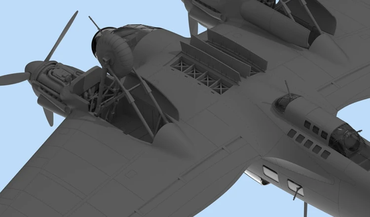 Samolot Heinkel He 111 H-3 48261 ICM
