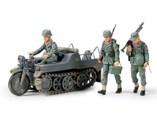Pojazd Sd.Kfz.2 Kettenkraftrad 35029 Tamiya
