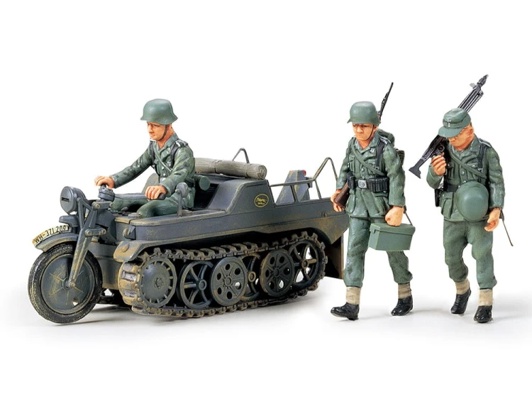 Pojazd Sd.Kfz.2 Kettenkraftrad 35029 Tamiya