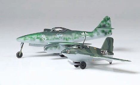 Samolot Messerschmitt Me 262A i Me 163B 61604 Tamiya