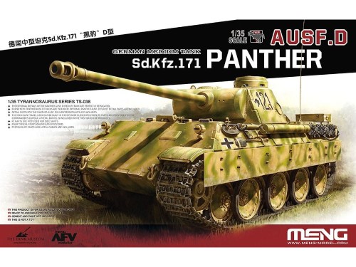 Czołg Pantera PzKpfw V Panther Ausf.D TS-038 Meng