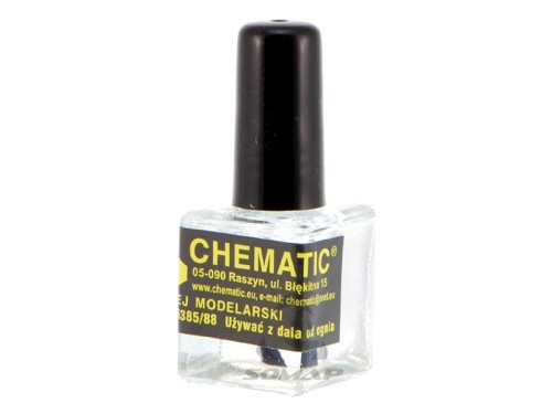 Klej modelarski z pędzelkiem Chematic