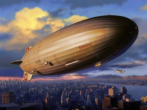 Sterowiec pasażerski LZ 129 Hindenburg 04802 Revell